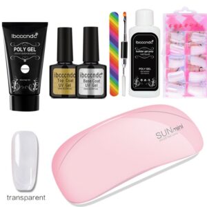 Painless And Rapid Extension Of Crystal Glue100-piece Boxed With Scaled Nail Crystal