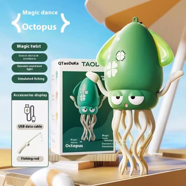 Octopus Automatic Sensing Obstacle Avoidance Puzzle Toy - Image 6