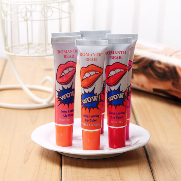 Amazing 6 Colors Peel Off Liquid Lipstick Waterproof Long Lasting Lip Gloss Mask Moisturizer Makeup Tear Pull Lip Lint Cosmetic - Image 6