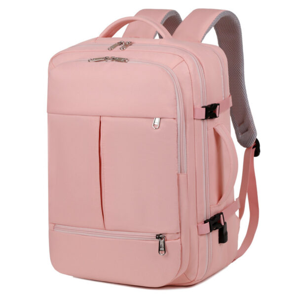 Large Capacity Backpack For Women Men Multiple Pockets And Zippers Versatile Computer Bags Business Travel Backpack - Image 6