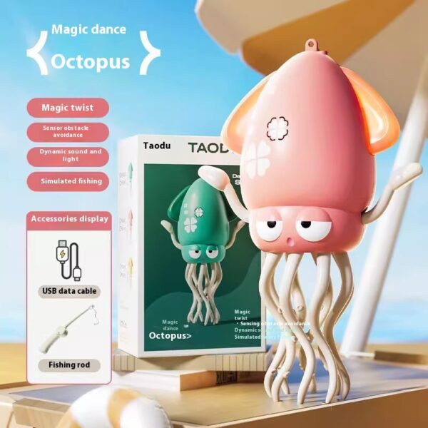 Octopus Automatic Sensing Obstacle Avoidance Puzzle Toy - Image 4