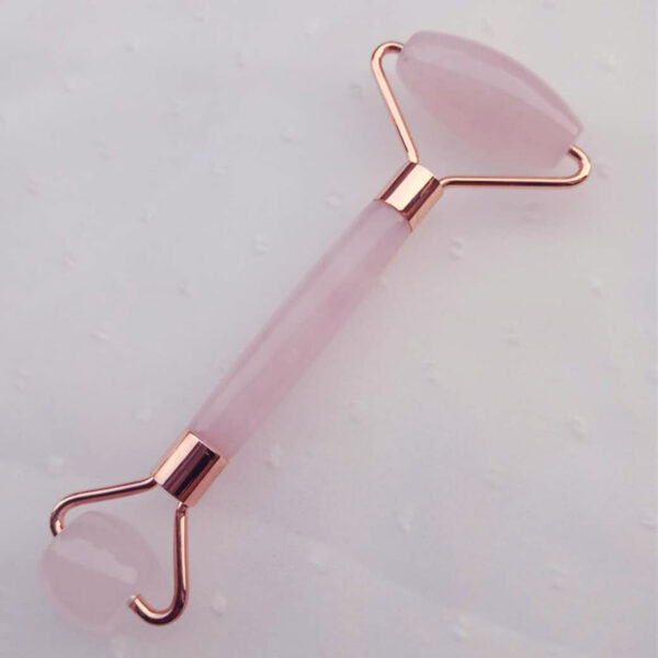 Natural Powder Crystal Jade Roller Beauty Face-lifting Double-head Massager - Image 2