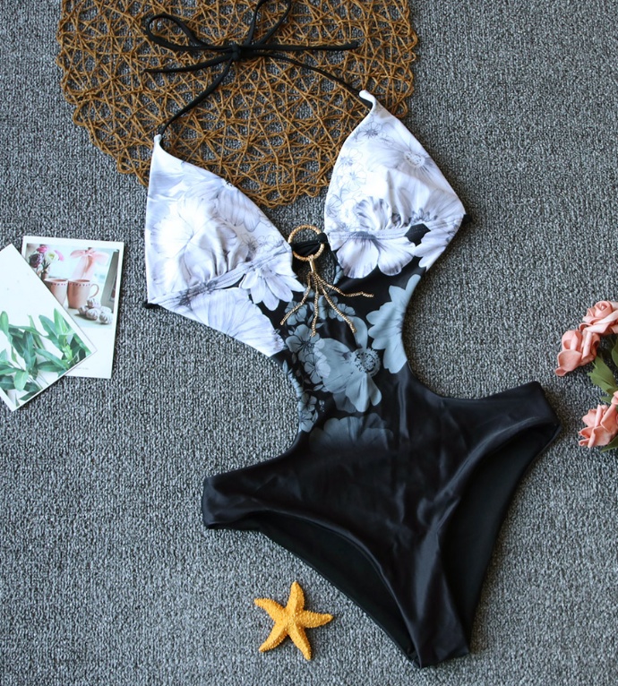 Tummy-Control One-Piece Swimsuit shopsparkling.com