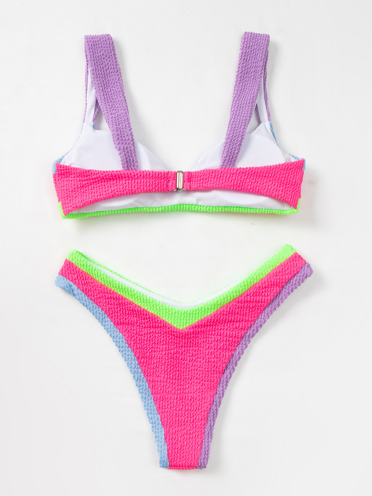 Spliced High-Waisted Swimsuit shopsparkling.com